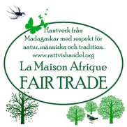 La Maison Afrique FAIR TRADE hantverk med ekologi i fokus.