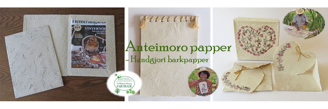 Handgjort papper - La Maison Afrique FAIR TRADE