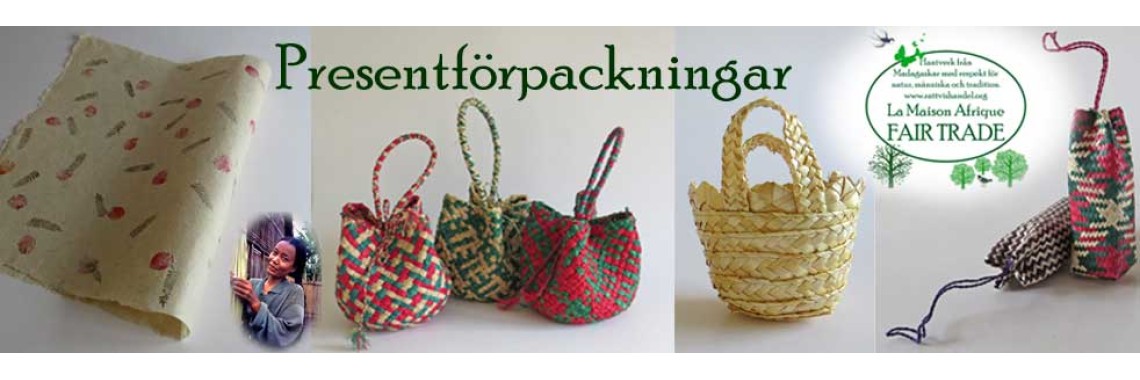 Presentförpackningar - La Maison Afrique FAIR TRADE