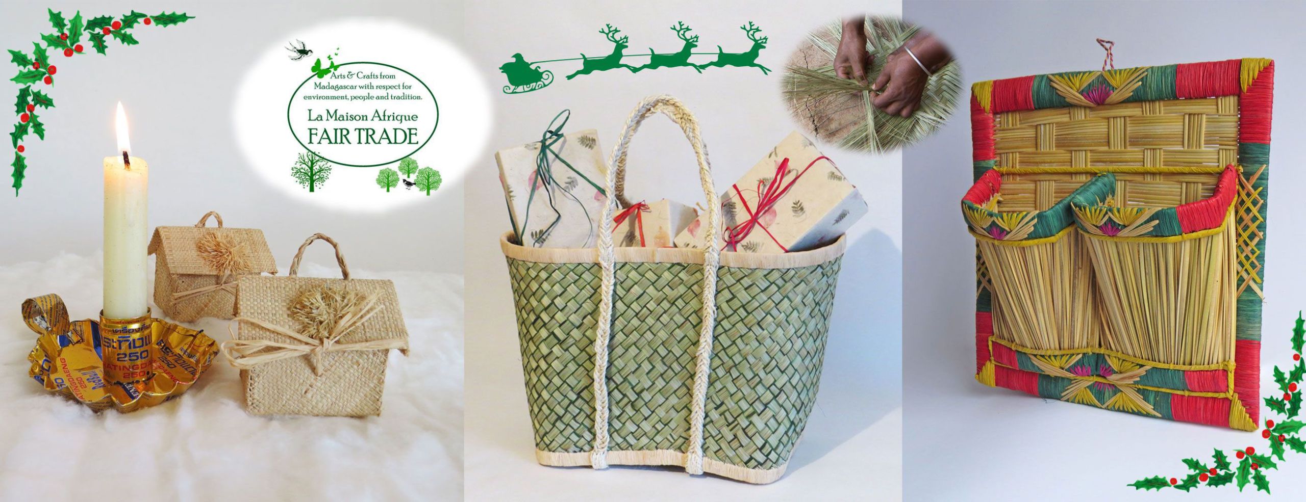 La Maison Afrique FAIR TRADE Handmade for Christmas